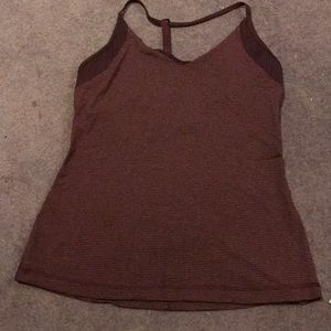 Lulu lemon maroon workout tank